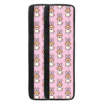 Bunny Corgi Pattern Print Refrigerator Handle Covers