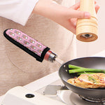 Bunny Corgi Pattern Print Skillet Handle Cover