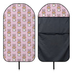 Bunny Corgi Pattern Print Waterproof Car Seat Cover
