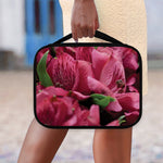 Burgundy Alstroemeria Print Classic Bible Case