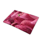 Burgundy Alstroemeria Print Pet Cooling Mat Cover