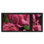 Burgundy Alstroemeria Print Trifold Wallet