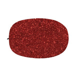 Burgundy (NOT Real) Glitter Print Car Side Mirror Covers