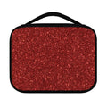 Burgundy (NOT Real) Glitter Print Classic Bible Case