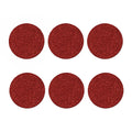 Burgundy (NOT Real) Glitter Print Coaster Set