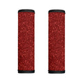 Burgundy (NOT Real) Glitter Print Handle Covers