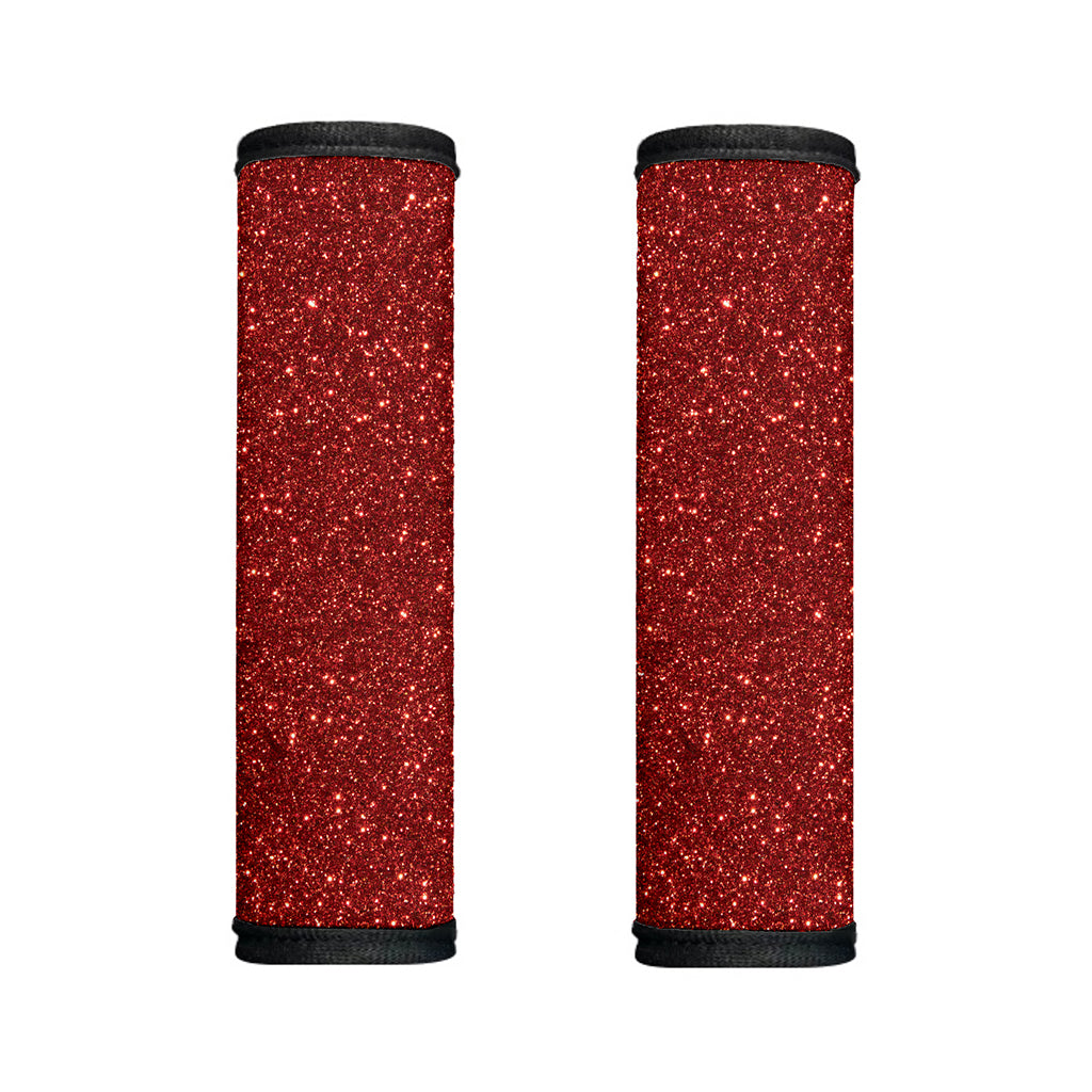 Burgundy (NOT Real) Glitter Print Handle Covers