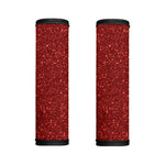 Burgundy (NOT Real) Glitter Print Handle Covers