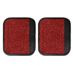 Burgundy (NOT Real) Glitter Print Handle Covers