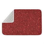 Burgundy (NOT Real) Glitter Print Indoor Door Mat