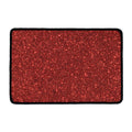 Burgundy (NOT Real) Glitter Print Kitchen Mat