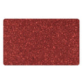 Burgundy (NOT Real) Glitter Print Polyester Doormat