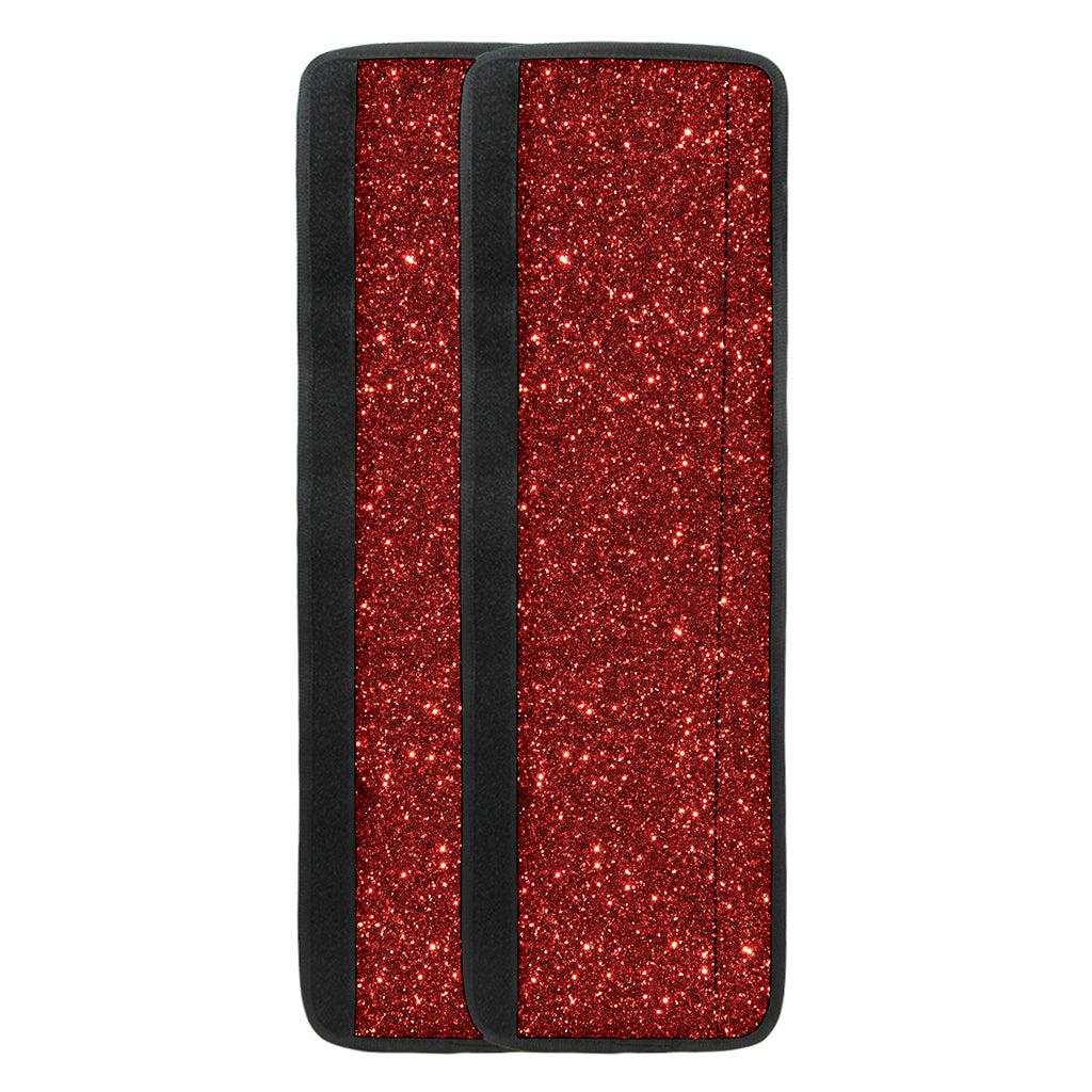 Burgundy (NOT Real) Glitter Print Refrigerator Handle Covers