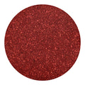 Burgundy (NOT Real) Glitter Print Round Blanket