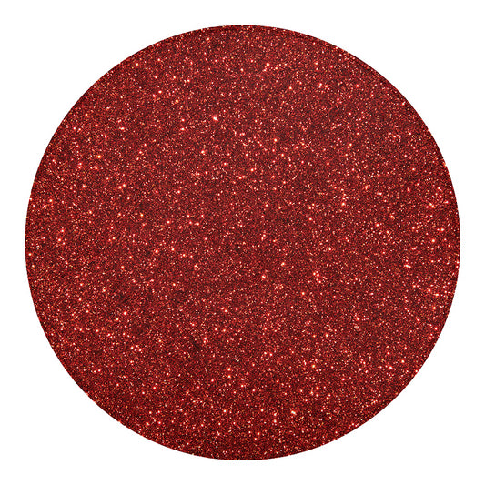 Burgundy (NOT Real) Glitter Print Round Blanket