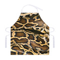 Burmese Python Snake Print Adjustable Apron