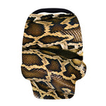 Burmese Python Snake Print Baby Seat Cover