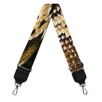 Burmese Python Snake Print Bag Strap