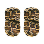 Burmese Python Snake Print Bar Stool Covers