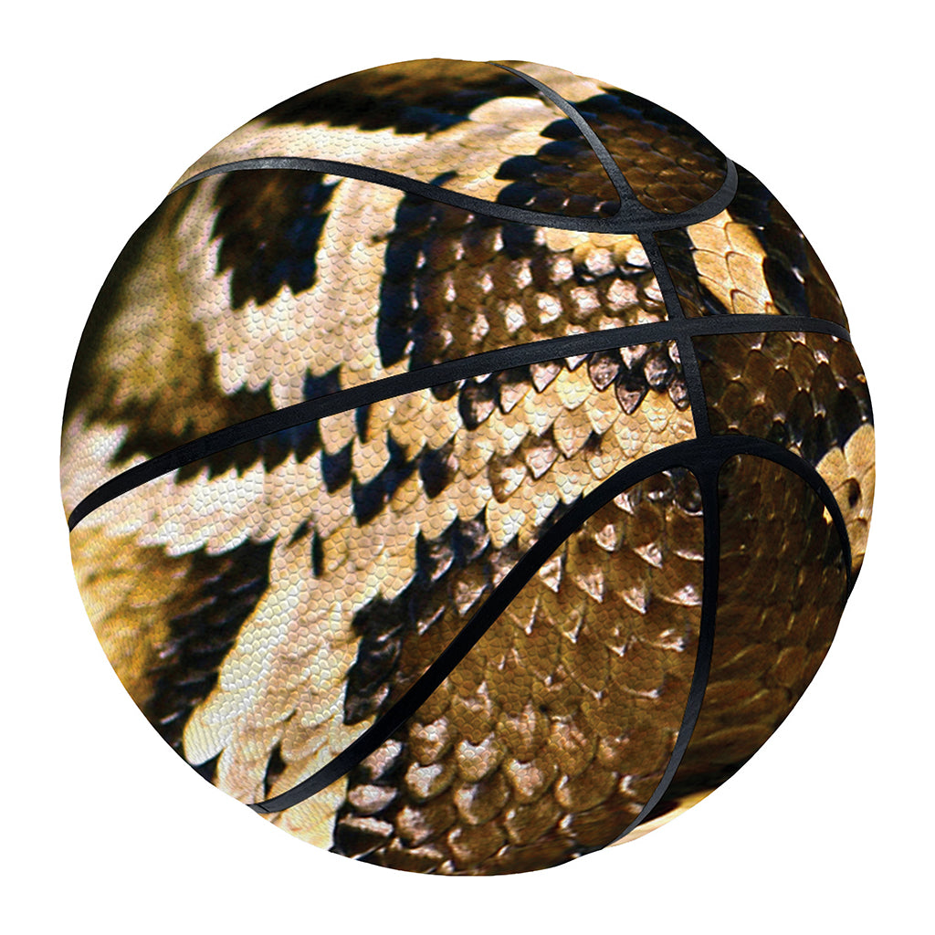 Burmese Python Snake Print Basketball