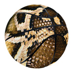 Burmese Python Snake Print Basketball