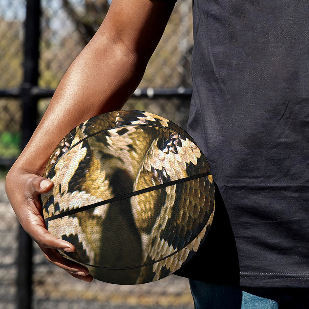 Burmese Python Snake Print Basketball