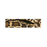 Burmese Python Snake Print Bed Runner