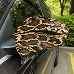 Burmese Python Snake Print Car Side Mirror Covers