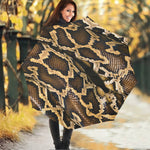 Burmese Python Snake Print Foldable Umbrella