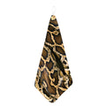 Burmese Python Snake Print Hand Towel