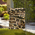 Burmese Python Snake Print House Flag