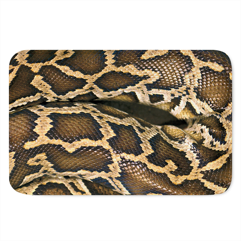 Burmese Python Snake Print Indoor Door Mat
