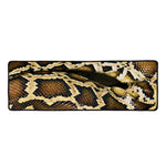 Burmese Python Snake Print Long Kitchen Mat
