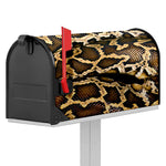Burmese Python Snake Print Mailbox Cover