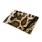 Burmese Python Snake Print Pet Cooling Mat Cover