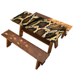 Burmese Python Snake Print Picnic Table Cover