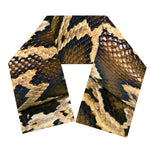 Burmese Python Snake Print Scarf