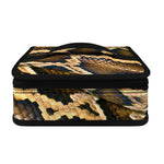 Burmese Python Snake Print Small Lunch Bag