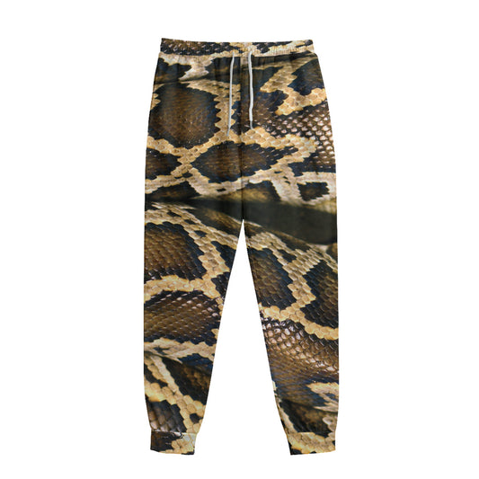 Burmese Python Snake Print Sweatpants