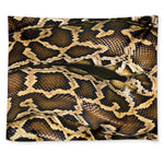 Burmese Python Snake Print Tapestry