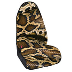 Burmese Python Snake Print Waterproof Car Seat Cover