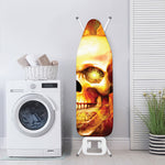 Burning Evil Skull Print Ironing Board Cover