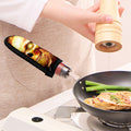 Burning Evil Skull Print Skillet Handle Cover