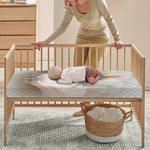 Burning Hole Print Baby Crib Sheet