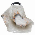 Burning Hole Print Baby Seat Cover