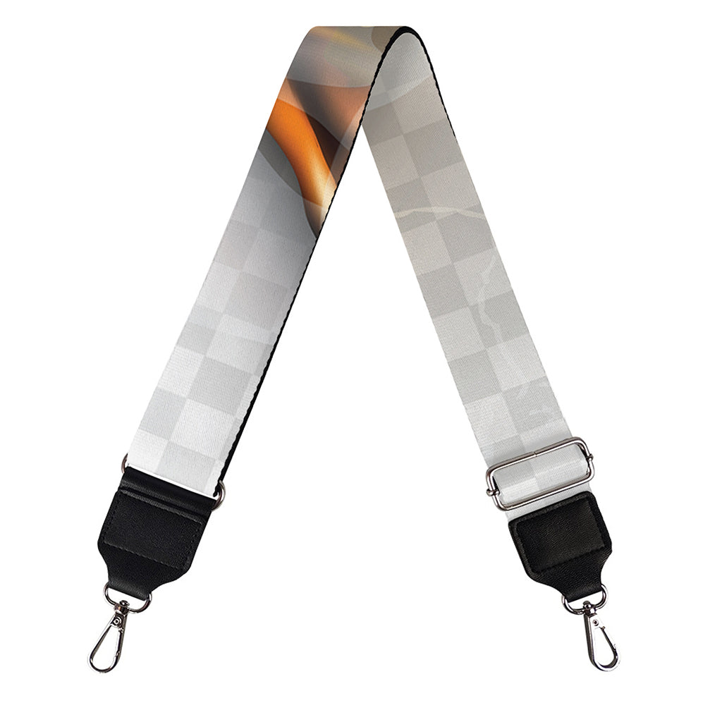 Burning Hole Print Bag Strap