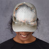 Burning Hole Print Baseball Cap