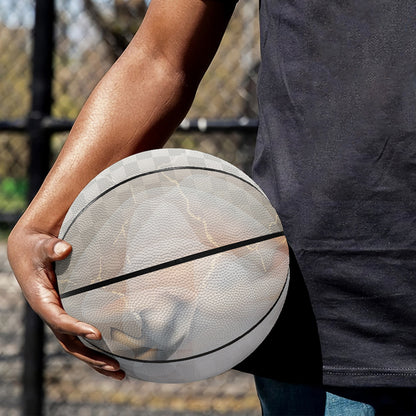Burning Hole Print Basketball