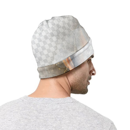 Burning Hole Print Beanie