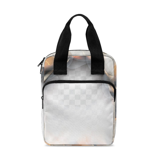 Burning Hole Print Bible Tote Bag